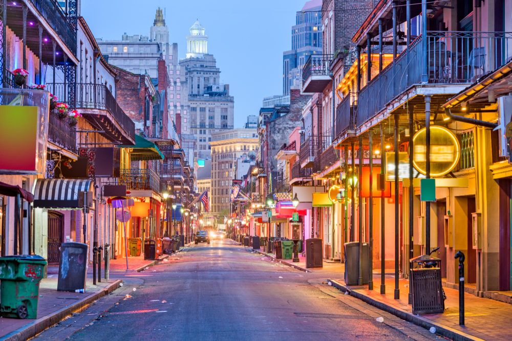 bourbon st nouvelle orleans