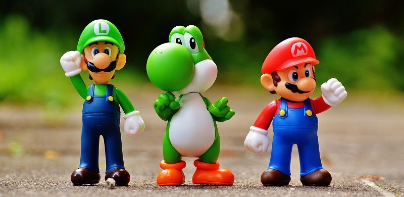 figurines mario