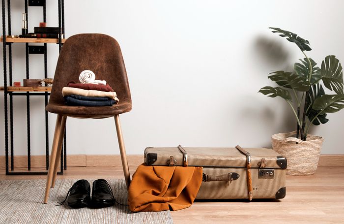 decoration objets voyager malle